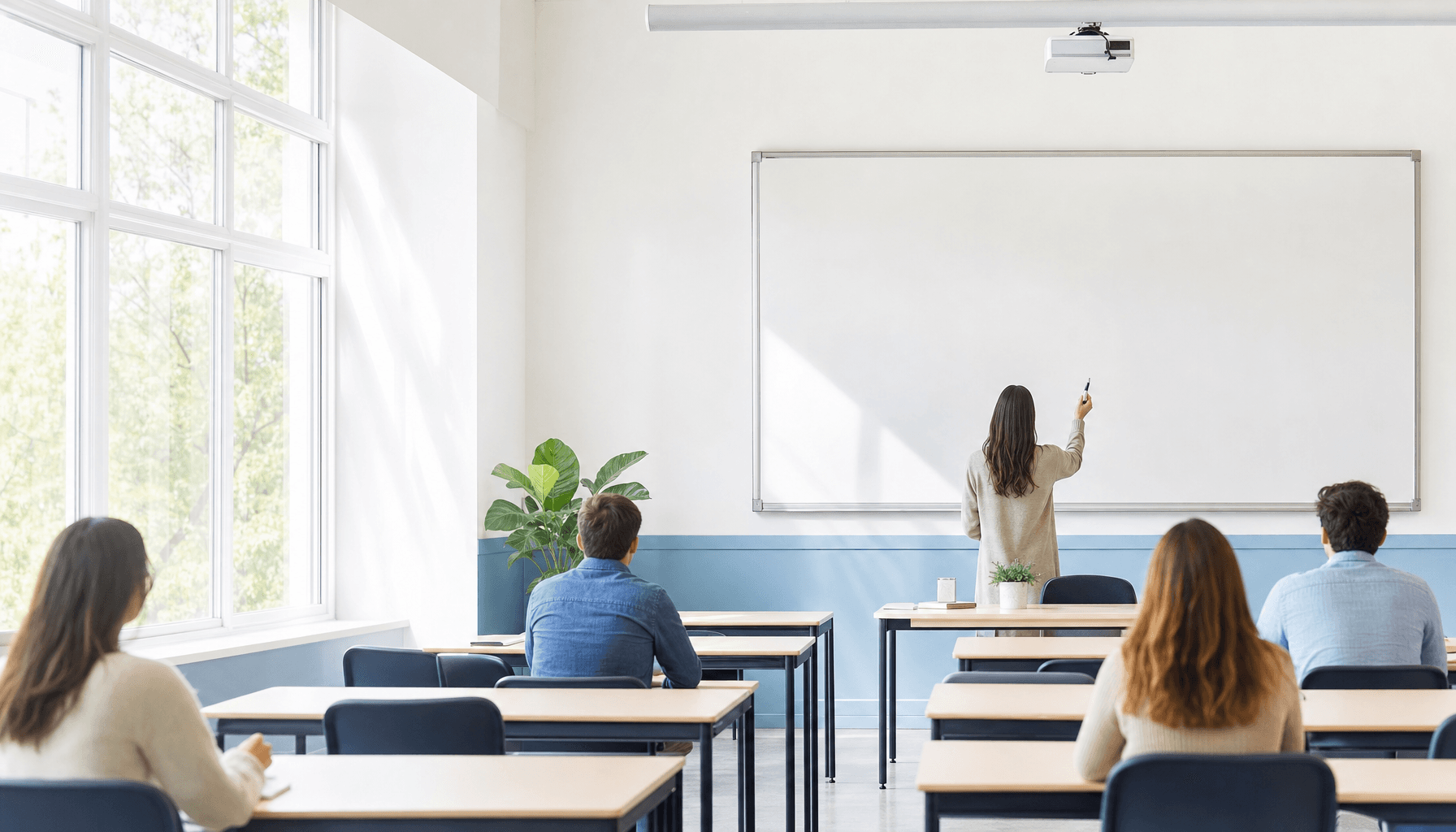 英会話・語学スクールの業務現場のイメージ