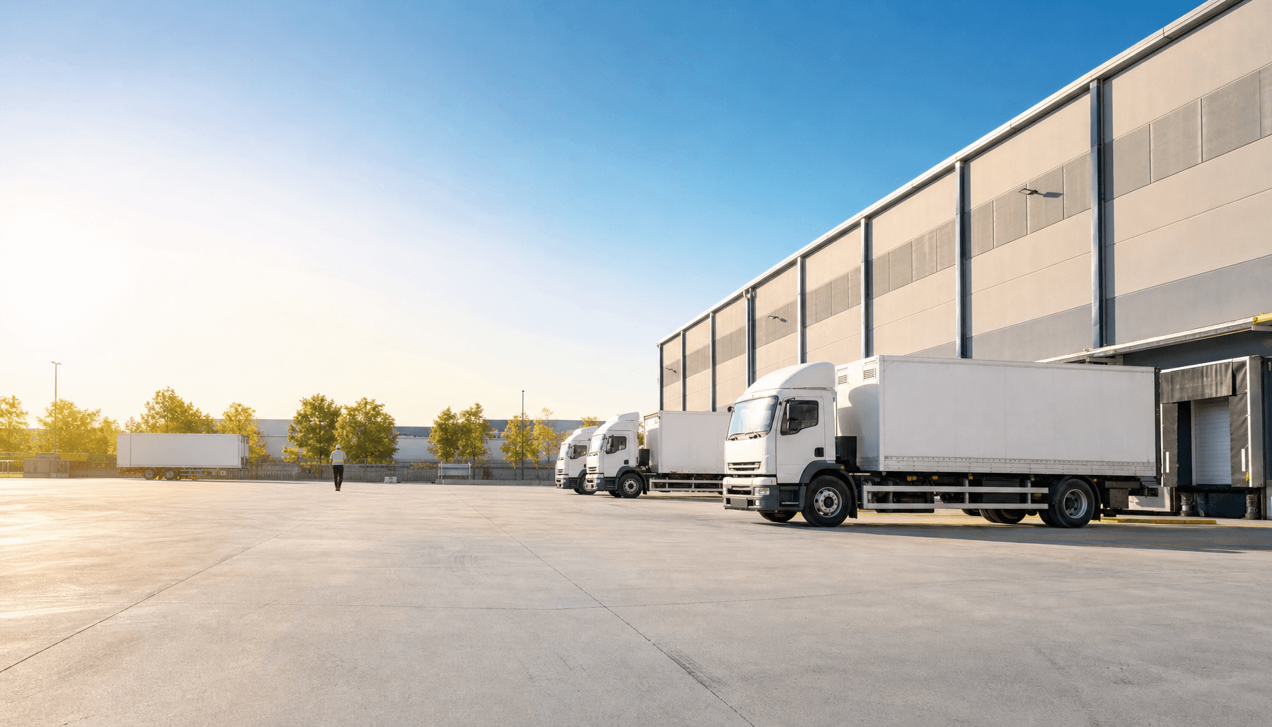 物流・運送業の業務現場のイメージ