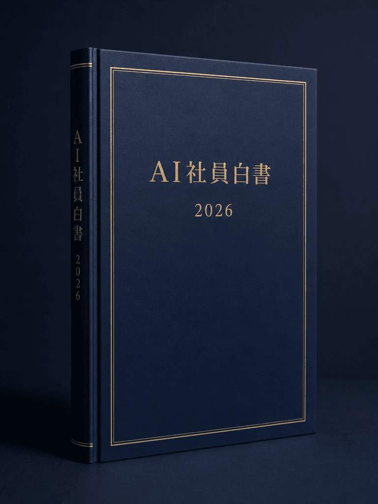 AI社員白書 2026 表紙